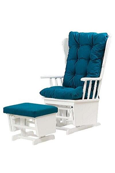 BENGİ TİCARET Sandalye Zus301 Model 90477 Mama Puflu Sallanan Ahşap Lake Beya...