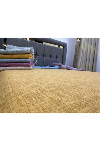 NİVEMESHOME Nivemeshome Mustard 160X230 Single Pique Cover Single