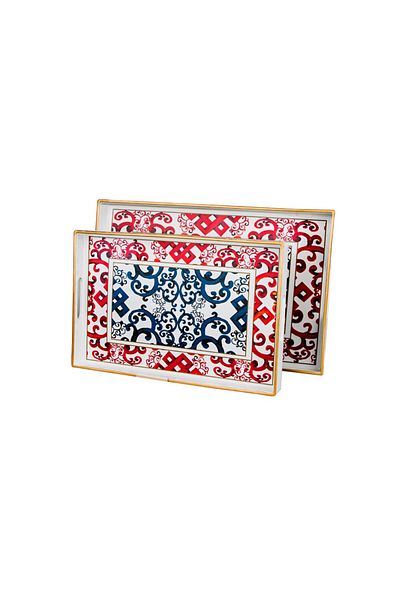 Lucky Art Noble Rectangular 2 Liter Tray