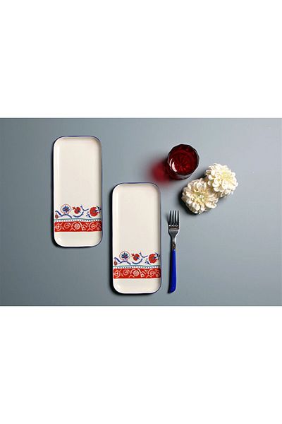 Porland Generations 2-Piece Boat Plate Set 27cm