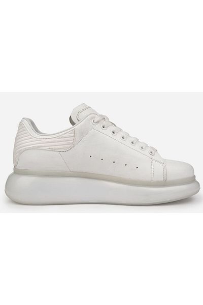 Pierre Cardin 10205, Ανδρικά παπούτσια casual με ψηλή σόλα λευκά