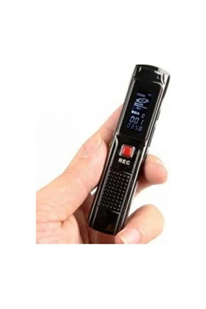 newdaki Dijital Ekranlı Voice Recorder 16 Gb Ses Kayıt Cihazı Mp3 Çalar 350 Saat Kayıt