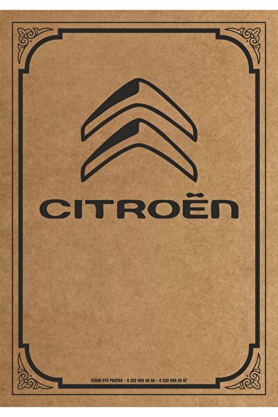 CİHAN KAĞIT CİTROEN OTO PASPAS KAĞIDI 100 ADET 35X50 135 GR