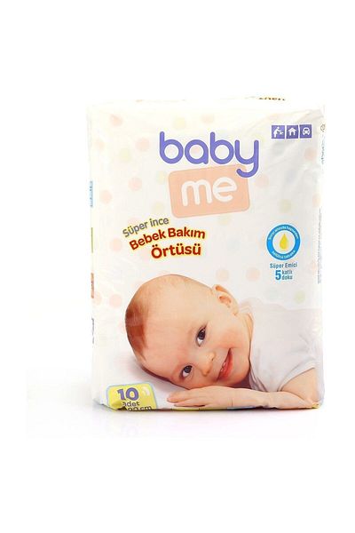 Baby&Me Super Thin Diaper Changing Cover 10 Pieces 60x90 Bae-20029