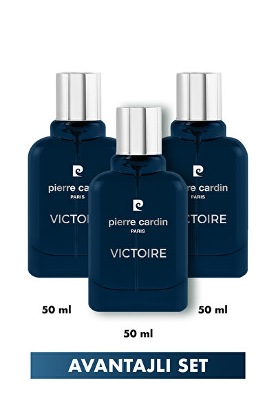 Pierre Cardin 50 ml Erkek EDP 3'lü Parfüm Seti