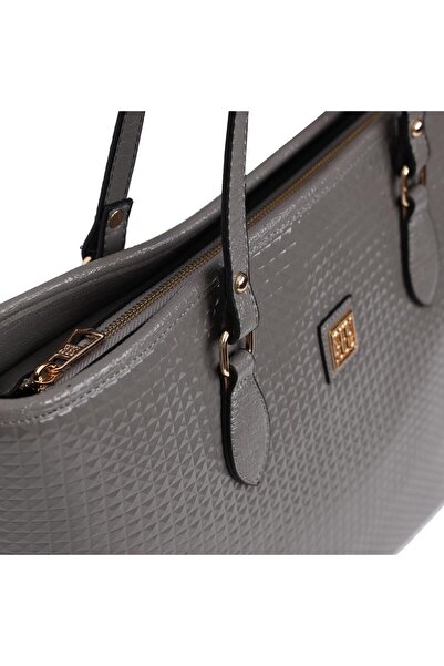 gio&mi Dastin El Ve Omuz Çantası Çok Gözlü Kullanışlı - Taba Açık Vizon