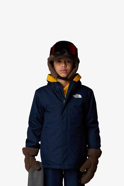 THE NORTH FACE Teen Snowquest Kids Navy Blue Coat Nf0A8A008K21