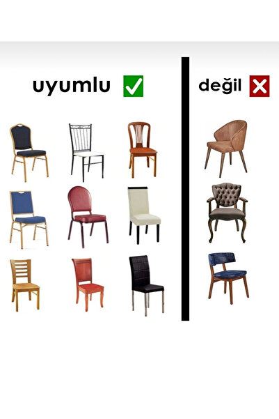 dyg home sandalye örtüsü sandalye kılıfı