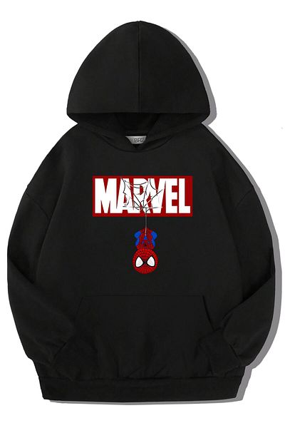 BRZ KIDS Унисекс детска качулка Marvel Cute Spiderman