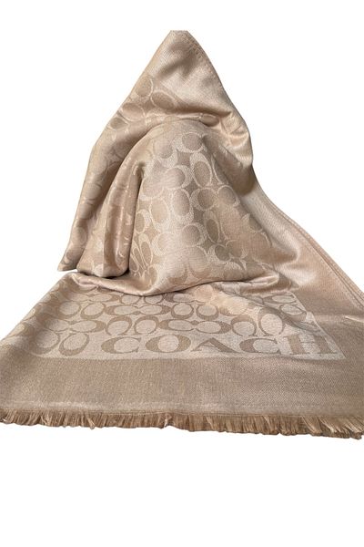 Webinay Home C Pattern Cotton Cashmere Shawl Double Sided