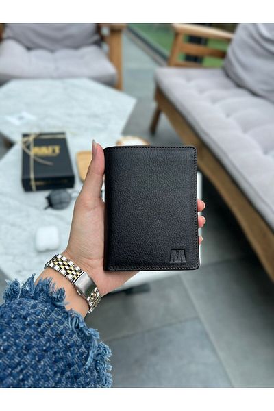 Deriza Мъжки портфейл Alex 2808 - естествена кожа, кафяв