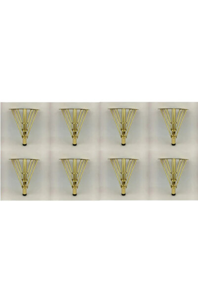 EFAKS Venüs Model 15 CM Gold Metal Mobilya, Dolap, Koltuk, Tv Ünitesi Ayaklar...