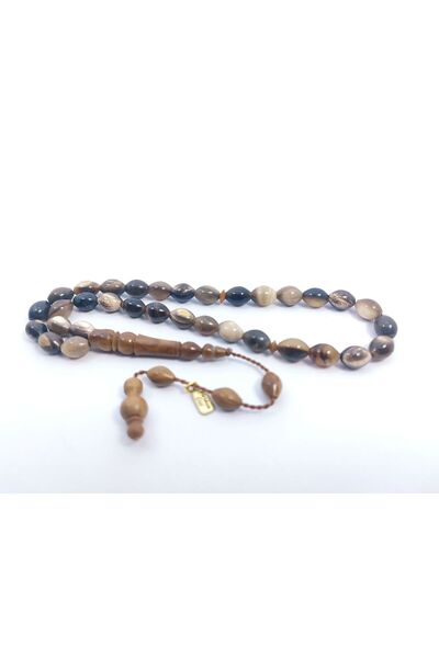 İskeçe Tesbih Furkan Gül Master Artifact Imame Combinație Tip Rare Corn de Bi...