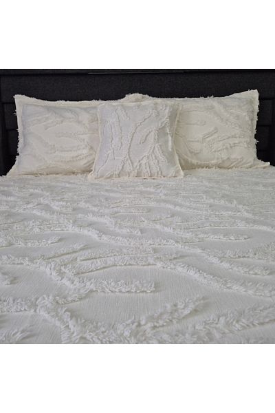Abka Home Pompom Pattern Pique Set 3 Pieces