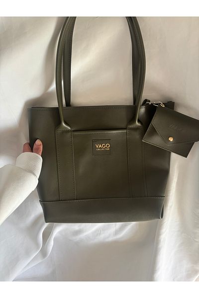 VAGO COLLECTION Τσάντα ώμου από συνθετικό δέρμα