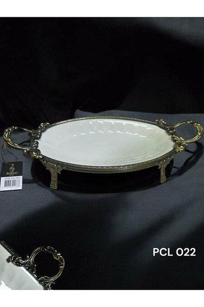 ROY KING Royking Elegance Oval Presentation Plate Antique 41 cm Pcl 022