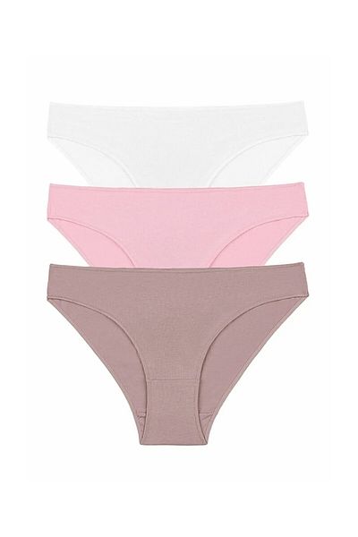 SUWEN Pack of 3 Slip Panties