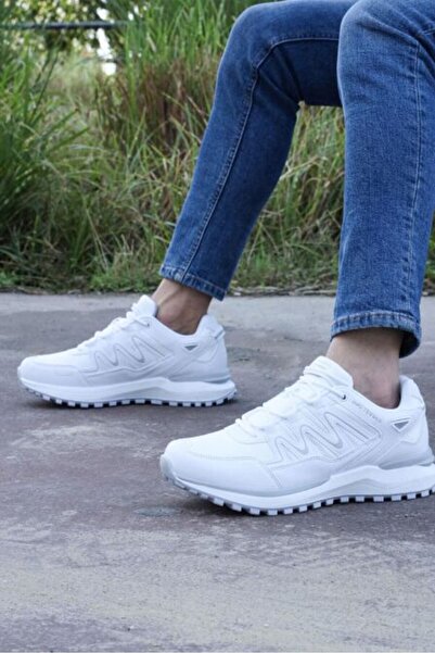 Jump 29066 Ανδρικά αθλητικά παπούτσια εξωτερικού χώρου Λευκό - Γκρι