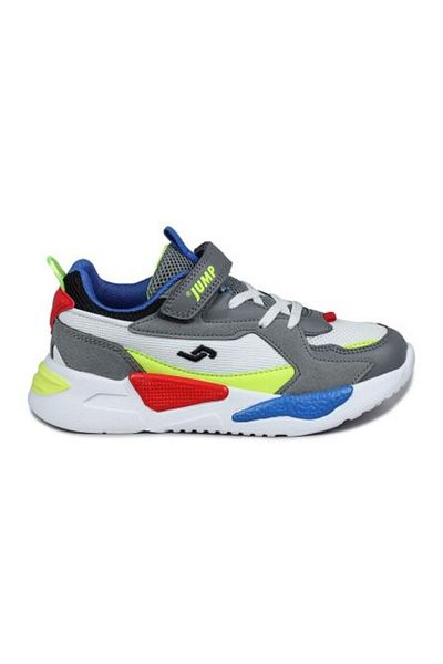 Jump 30058 Gray - White - Multicolored Unisex Kids Sneaker Casual Sneakers