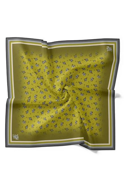 Levidor Φουλάρι με μοτίβο λουλουδιών Trend Twill