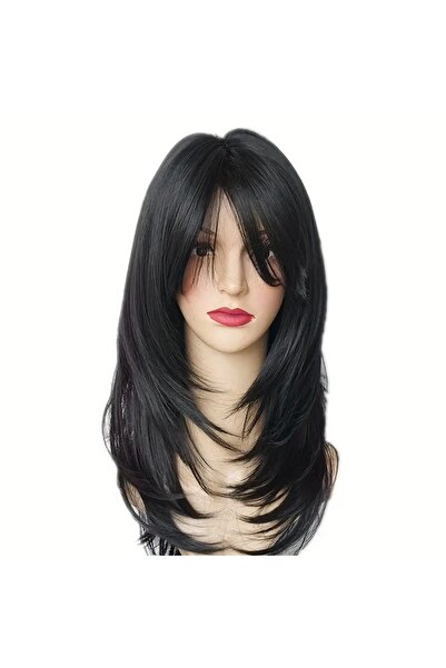 favorim peruk Yeni sezon koyu kahve gerçek saç dokusunda 1.kalite peruk