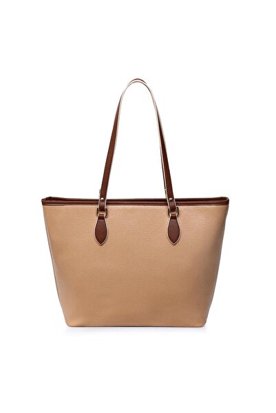 gio&mi Dastin Light Mink Hand and Shoulder Bag - Multi-Compartment Useful