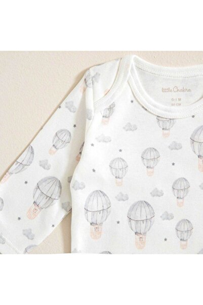 Chakra Baloon Yenidoğan Body 2 Ekru