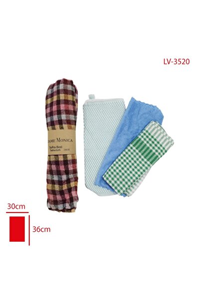 Lider MAGNESİA Cârpă de curățare 140X140 Cârpă de uscare și 2 AD MICROFIBRĂ P...