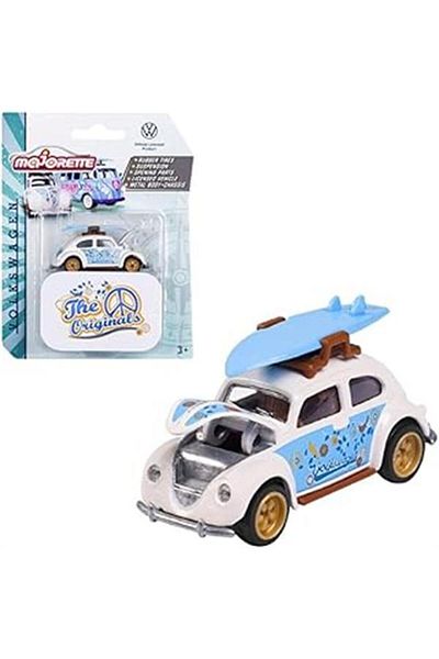 Majorette Sçna Vw the Originals Deluxe Series Volkswagen Beetle New 1114477
