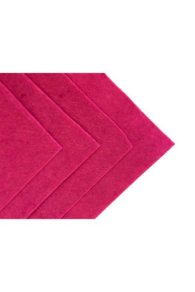 Farchel Fuchsia Color Meter Thin Felt Fabric - Felt 1 mm Activity Felt Colored Felt 1 Meter 100 X 100cm