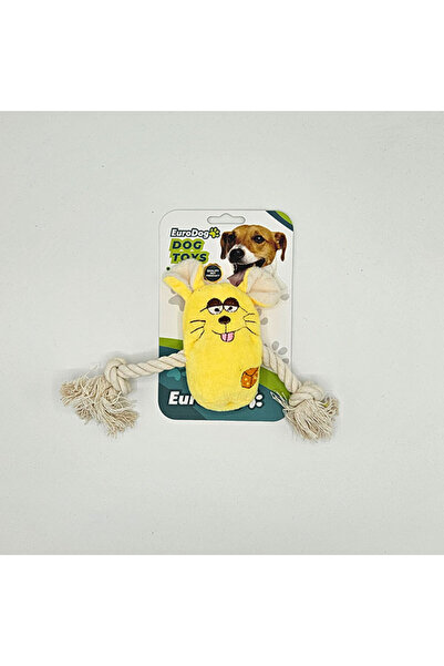 Eurodog حيوانات لطيفة من القطيفة مع خيط للتعليق، مقاس 21×4 سم