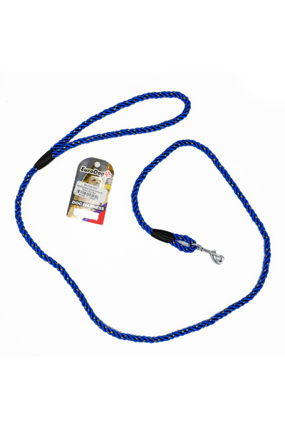 Eurodog Dog Extension Reflective 8mmx120cm Blue