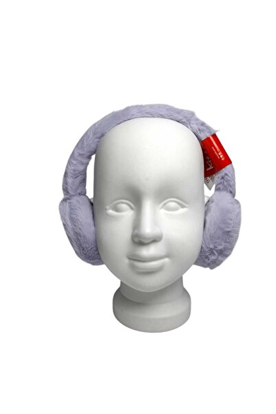 Kitti Spteks Kitti Kız Çocuk Lila Renk Kedi Figürlü Ve Pullu Peluş Kulaklık