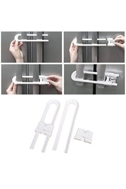 Generic Brand Adshome ®   Baby Child Drawer and Cabinet Protection Rail Safety System Safety Lock