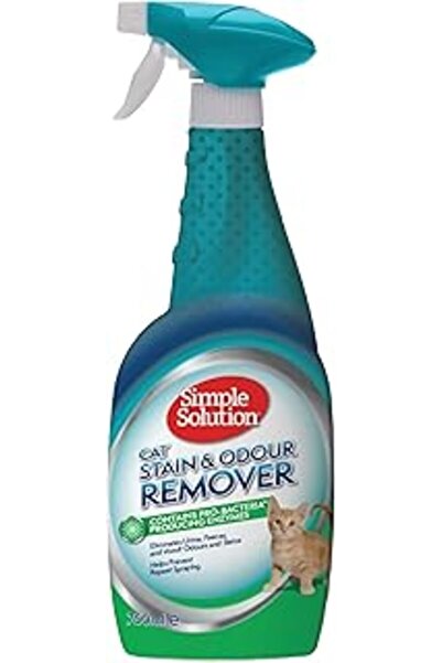 Simple Solution Simple Solution Kediler İçin Leke Ve Koku Giderici Sprey