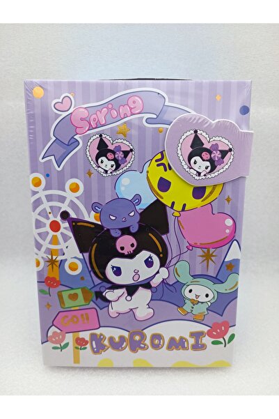 Meyra Accessories Цветен бележник A5 Sanrio Kromi и луксозен дневник 2025 Сладък подарък