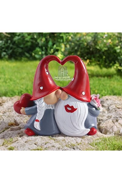 Gnome sevgiliye hediye biblo çift gnome