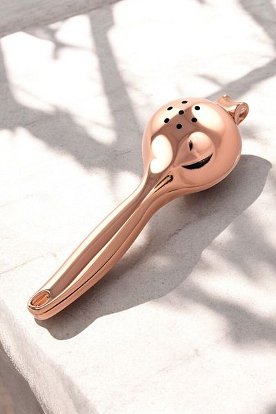 Milenay Premium Rose Gold Lemon Squeezer - Luxury Citrus Juicer, Copper Finish