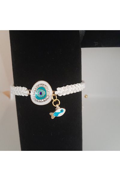 Minnoş Dükkan Macrame Evil Eye Bracelet