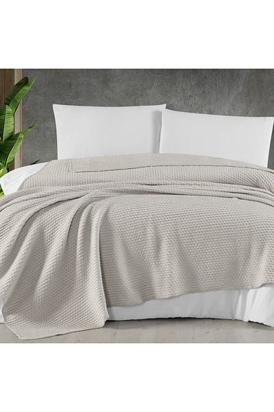 Schafer Home Royal Double Blanket 200X220 - Beige