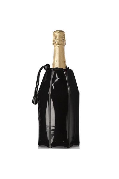Vacu Vin Black Active Champagne Cooler