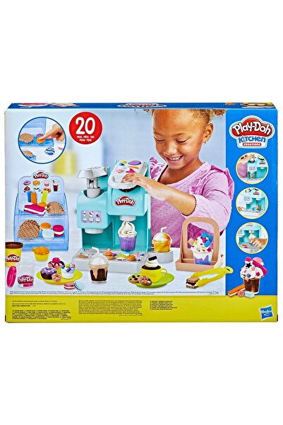 Hasbro FABBATOYS Play-Doh Süper Renkli Kafe Oyun Seti +3 yaş