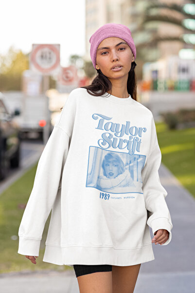 SEVBANO Taylor Swift 1989 štampana unisex oversize majica za pevače
