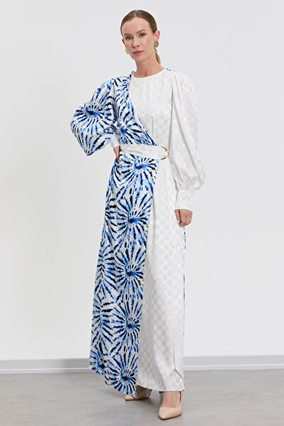 aguaje M30334 Melida Toka Detaylı Elbise