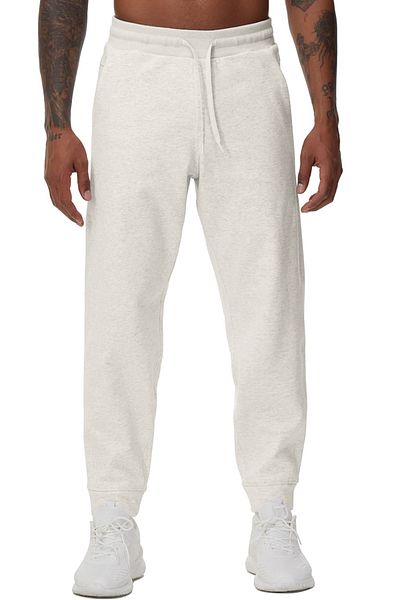 GHASSY CO. Ghassy Co. Ανδρικό καθημερινό άνετο παντελόνι Jogger με τρεις κλωστές