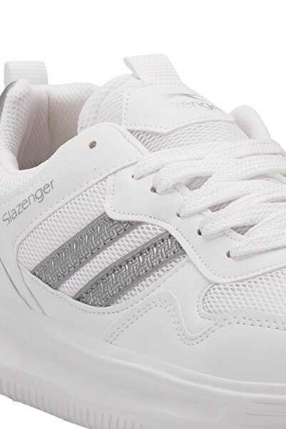 Slazenger MEGA I Erkek  Beyaz / Gri Günlük Spor Ayakkabısı