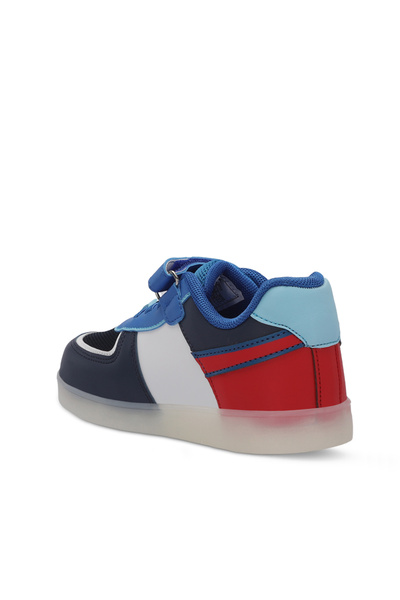 Slazenger PERLE Erkek Çocuk Sneaker Ayakkabı Lacivert / Beyaz