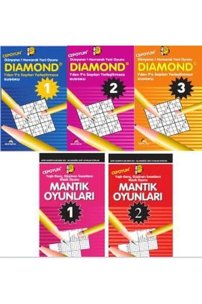 Ekinoks Dünya Beyin Olimpiyatları Zeka Oyunları Dizisi (5 Kitap Takım   Cep Boy)