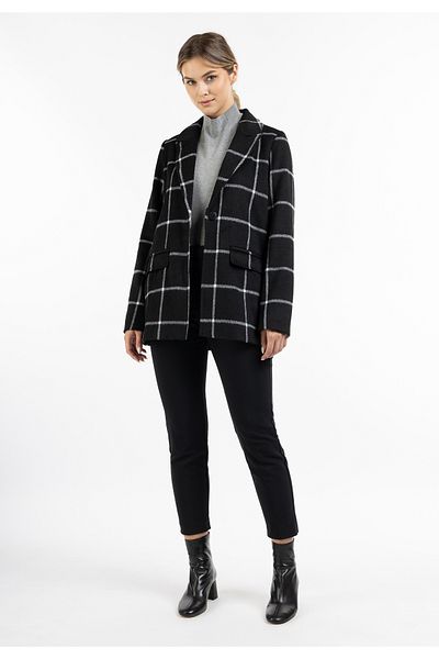 Dreimaster Langer Blazer Aus Wollgemisch