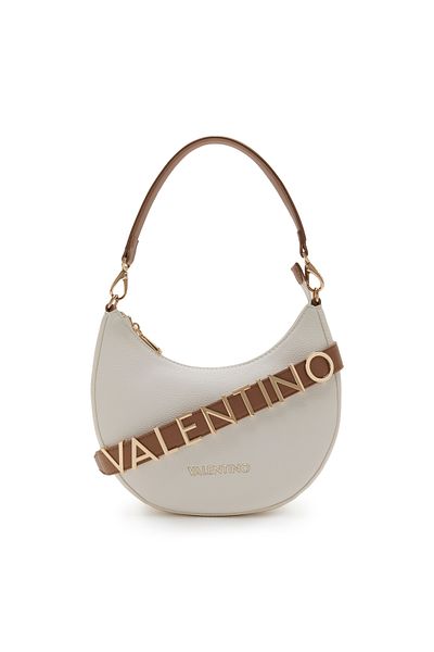 Valentino Bags Alexia Umhängetasche in Weiß und Braun VBS5A808BIANCO/BROWN
